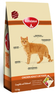 Ecobalance Tavuklu Yetişkin 15 kg Kedi Maması kullananlar yorumlar